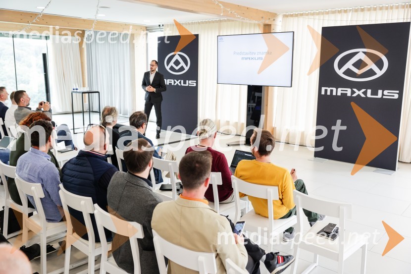  Tilen Hojč, vodja prodaje in marketinga, MG Motor SlovenijaPredstavitev nove blagovne znamke Maxus