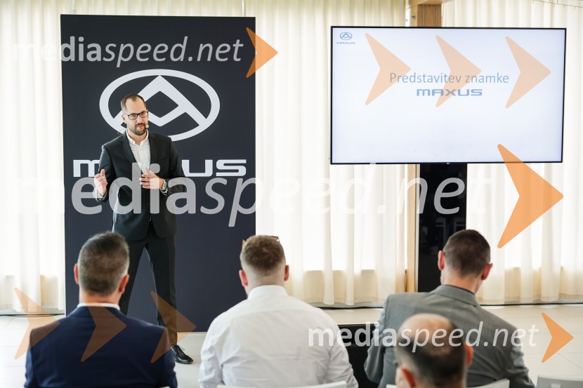  Tilen Hojč, vodja prodaje in marketinga, MG Motor SlovenijaPredstavitev nove blagovne znamke Maxus