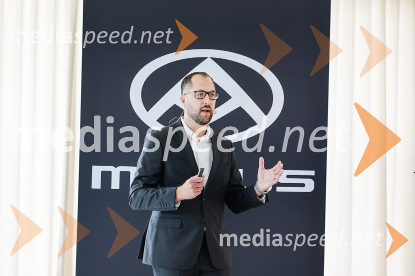  Tilen Hojč, vodja prodaje in marketinga, MG Motor SlovenijaPredstavitev nove blagovne znamke Maxus