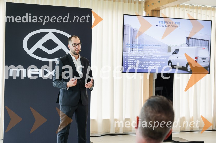  Tilen Hojč, vodja prodaje in marketinga, MG Motor SlovenijaPredstavitev nove blagovne znamke Maxus