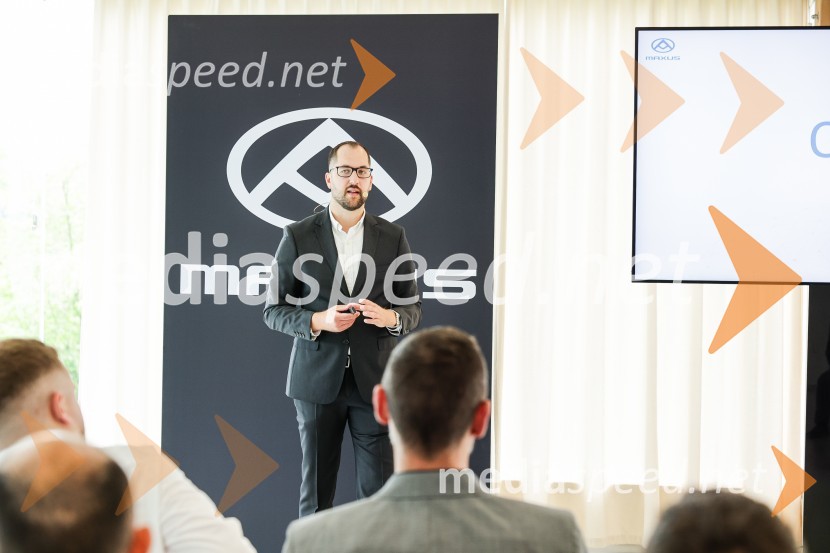  Tilen Hojč, vodja prodaje in marketinga, MG Motor SlovenijaPredstavitev nove blagovne znamke Maxus