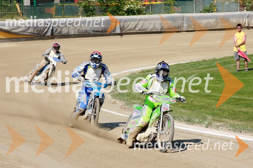 Marko Vlah, Hrvaška, Renato Cvetko, Hrvaška in Maks Gregorič, SlovenijaSPEEDWAY, EP parov, polfinale
