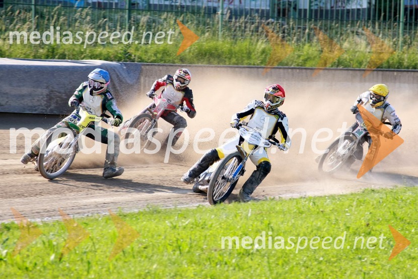 Martin Smolinski, Nemčija, Guglielmo Franchetti, Italija, Mattia Tadiello, Italija in Tommy Stange, NemčijaSPEEDWAY, EP parov, polfinale