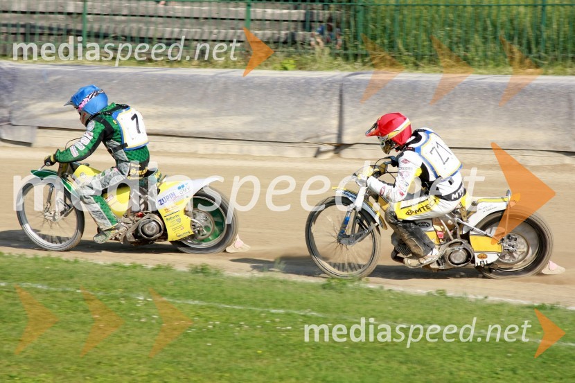 Martin Smolinski, Nemčija in Mattia Tadiello, ItalijaSPEEDWAY, EP parov, polfinale