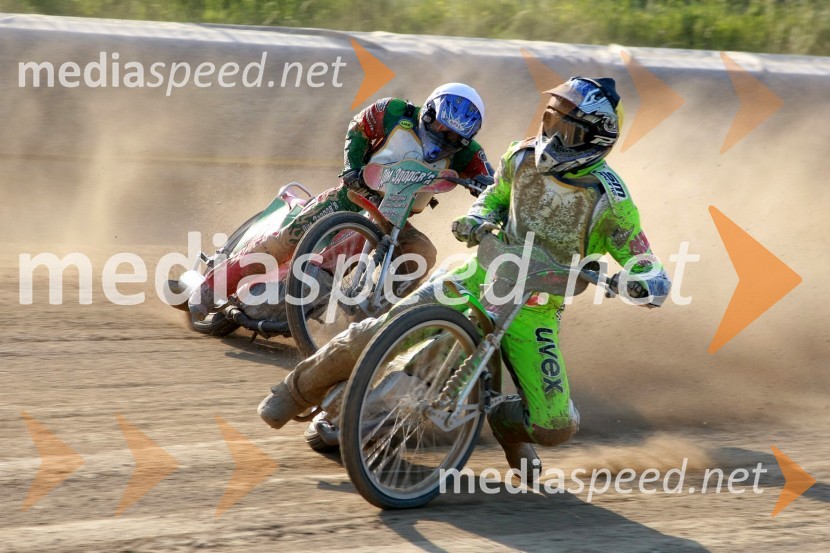 Maks Gregorič, Slovenija in Oleksandr Borodaj, UkrajinaSPEEDWAY, EP parov, polfinale