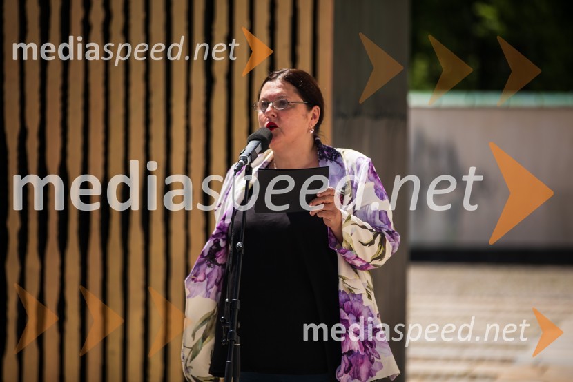  Uršula Cetinski, generalna direktorica, Cankarjev domSlovesnost ob obletnici Cankarjevega rojstva