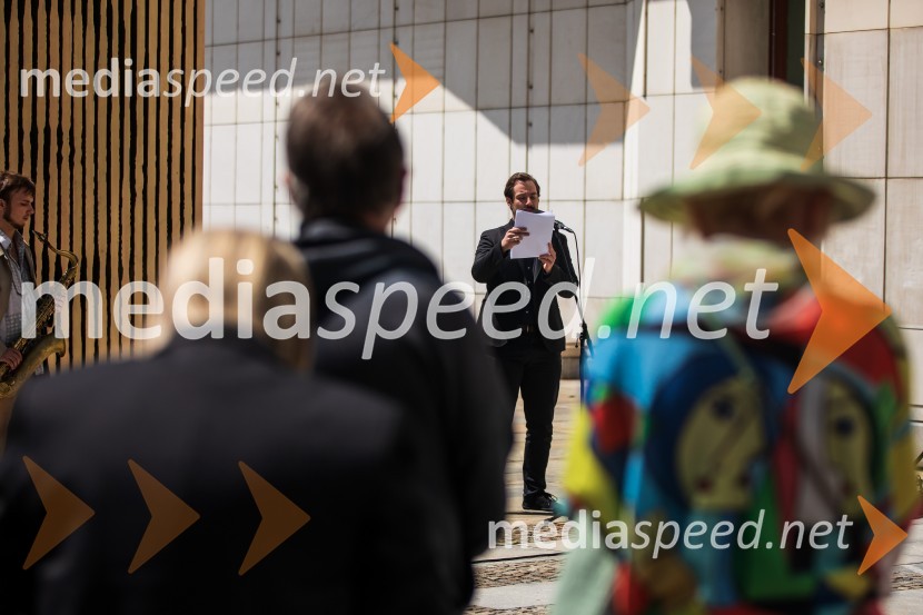  Gal  Oblak, igralec Slovesnost ob obletnici Cankarjevega rojstva