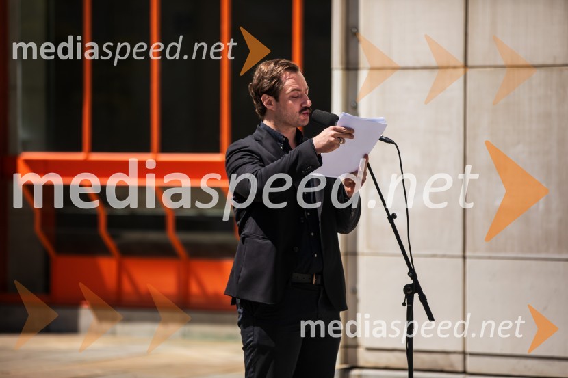  Gal  Oblak, igralec Slovesnost ob obletnici Cankarjevega rojstva