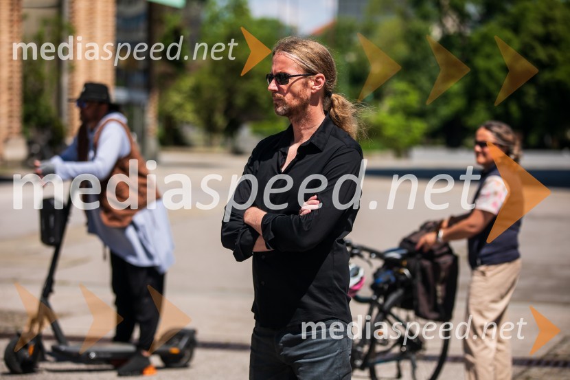  Andrej Jaklič, vodja gledališkega in sodobnoplesnega programa CDSlovesnost ob obletnici Cankarjevega rojstva