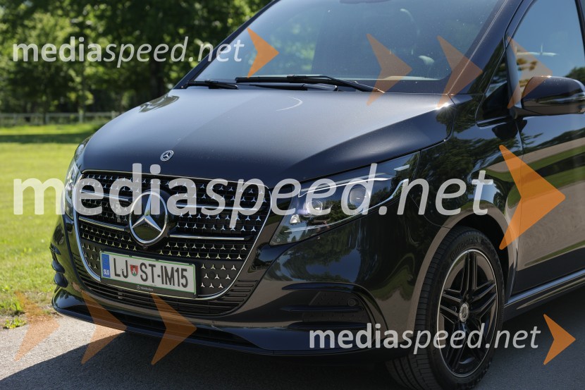 Mercedes-Benz novi razred V, slovenska predstavitev