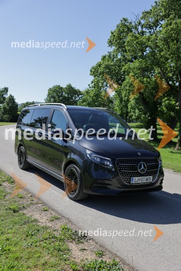 Mercedes-Benz novi razred V, slovenska predstavitev