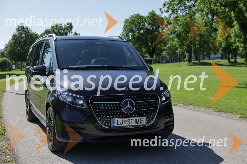 Mercedes-Benz novi razred V, slovenska predstavitev
