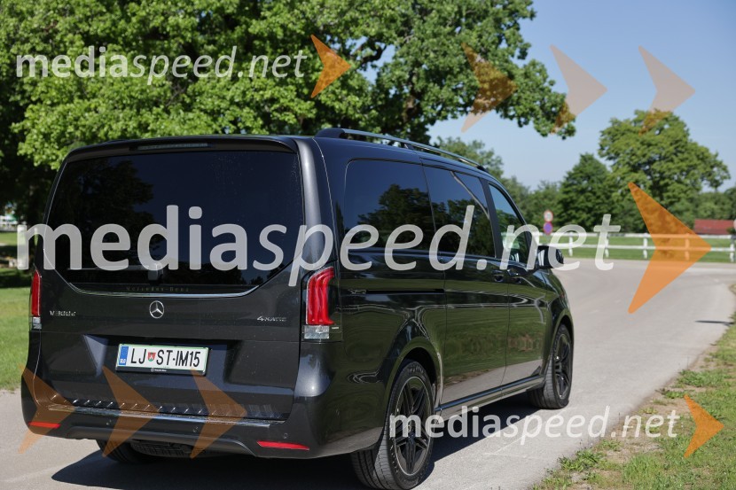 Mercedes-Benz novi razred V, slovenska predstavitev