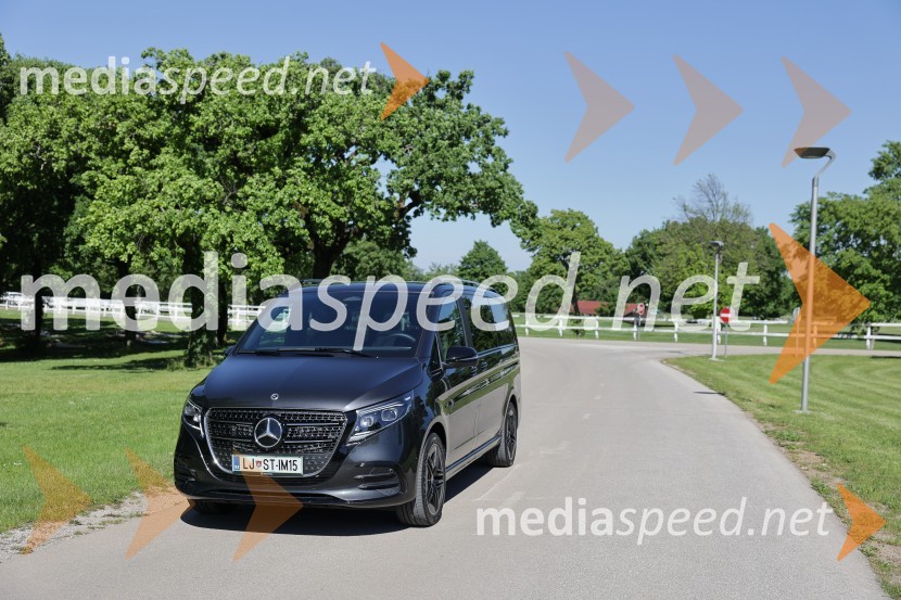 Mercedes-Benz novi razred V, slovenska predstavitev