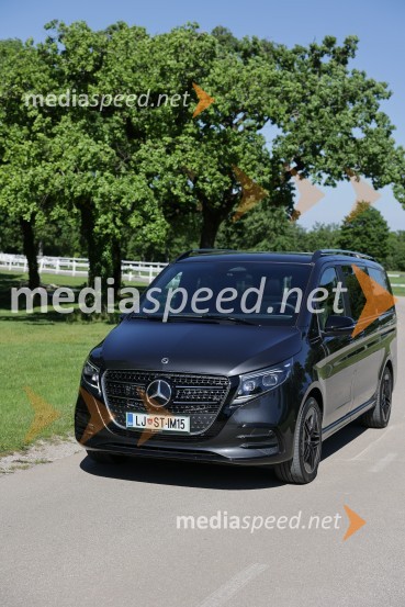 Mercedes-Benz novi razred V, slovenska predstavitev