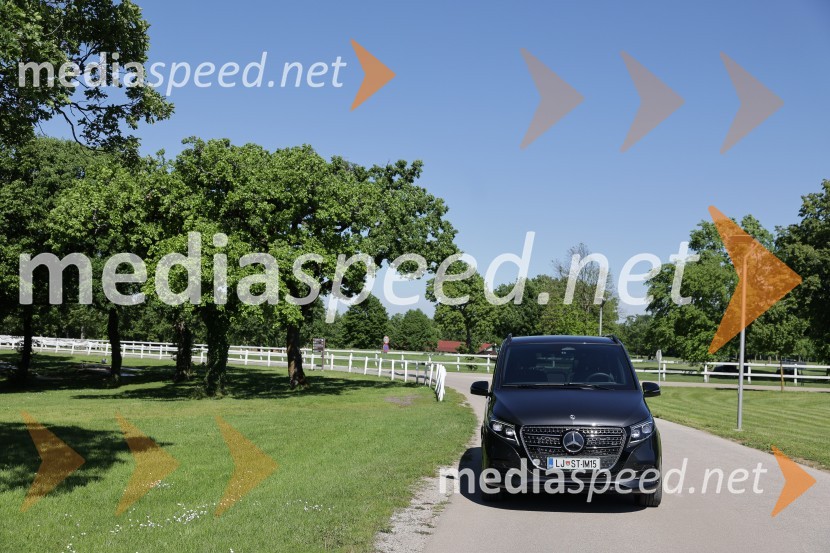 Mercedes-Benz novi razred V, slovenska predstavitev