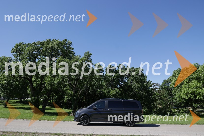 Mercedes-Benz novi razred V, slovenska predstavitev