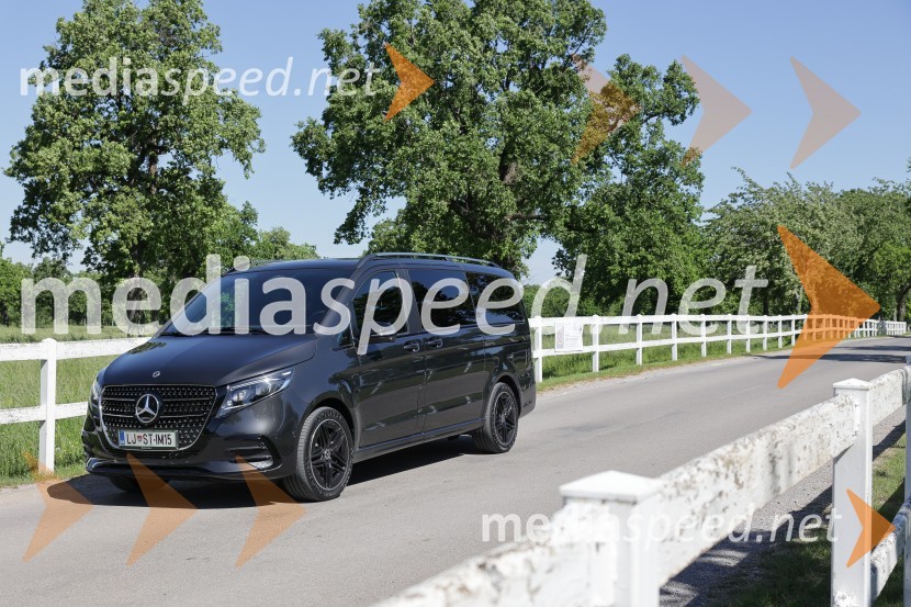 Mercedes-Benz novi razred V, slovenska predstavitev