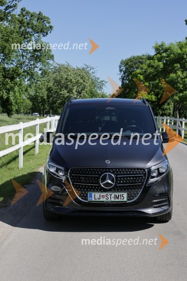 Mercedes-Benz novi razred V, slovenska predstavitev