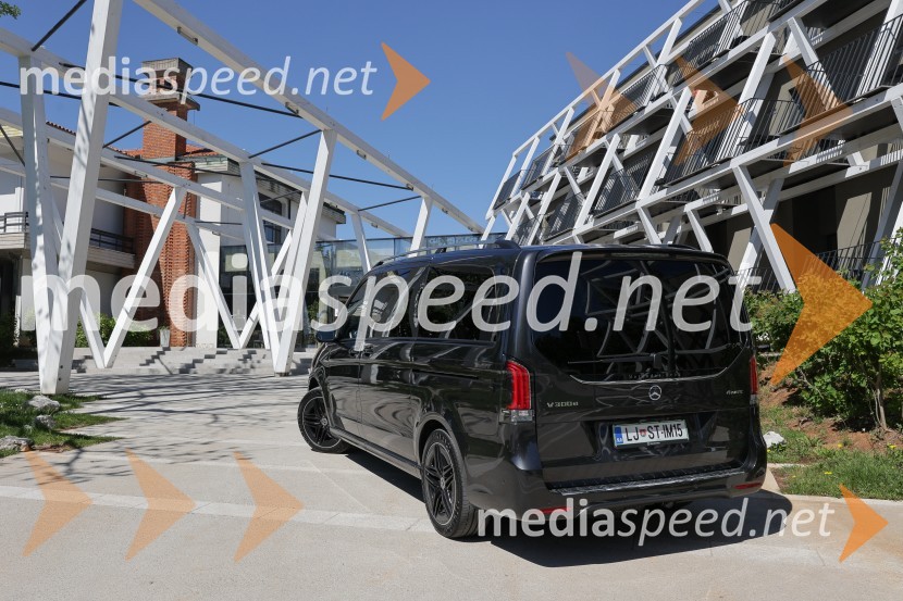 Mercedes-Benz novi razred V, slovenska predstavitev