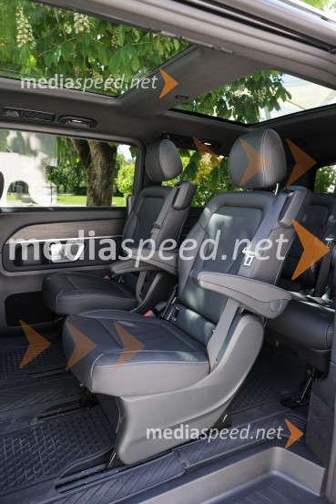 Mercedes-Benz novi razred V, slovenska predstavitev