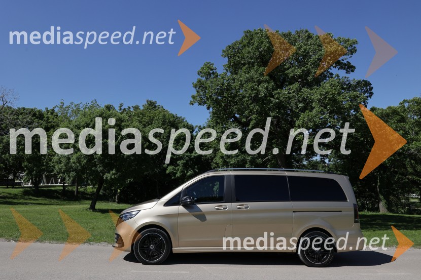 Mercedes-Benz novi razred V, slovenska predstavitev