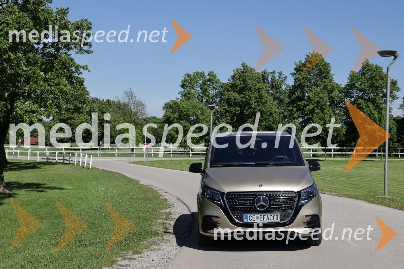 Mercedes-Benz novi razred V, slovenska predstavitev