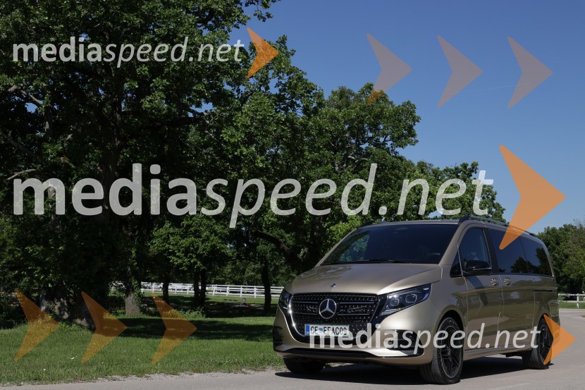 Mercedes-Benz novi razred V, slovenska predstavitev