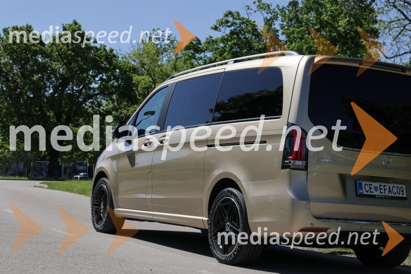 Mercedes-Benz novi razred V, slovenska predstavitev