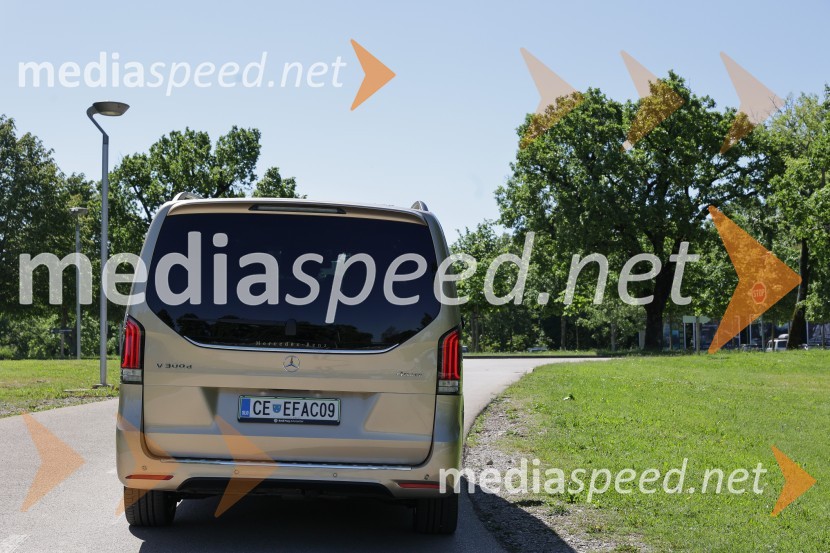 Mercedes-Benz novi razred V, slovenska predstavitev