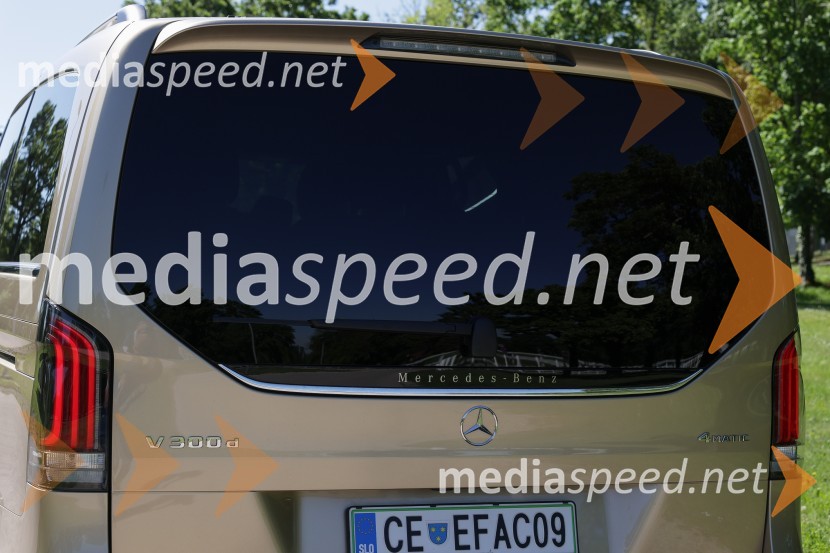 Mercedes-Benz novi razred V, slovenska predstavitev