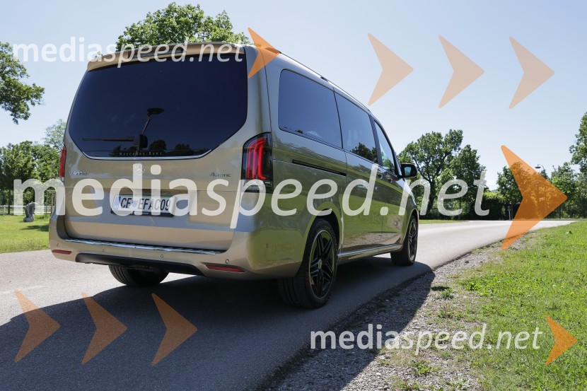 Mercedes-Benz novi razred V, slovenska predstavitev