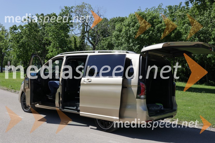 Mercedes-Benz novi razred V, slovenska predstavitev