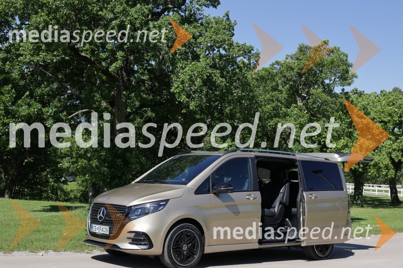 Mercedes-Benz novi razred V, slovenska predstavitev