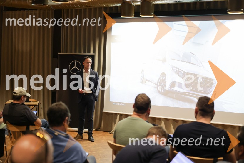 Mercedes-Benz novi razred V, slovenska predstavitev