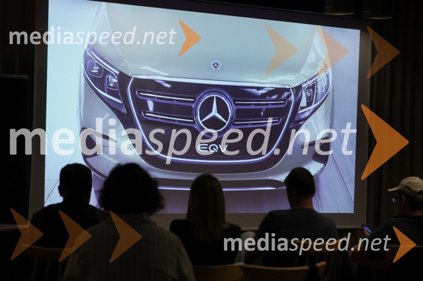 Mercedes-Benz novi razred V, slovenska predstavitev