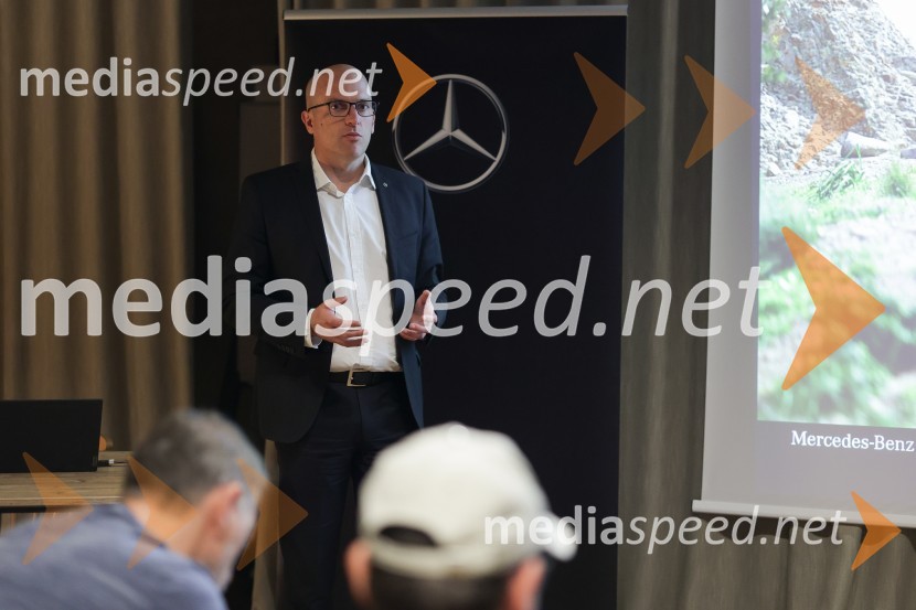 Mercedes-Benz novi razred V, slovenska predstavitev