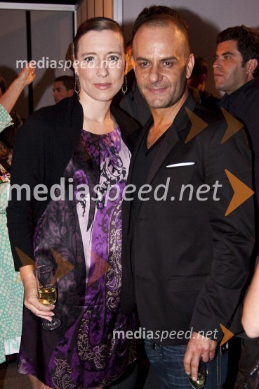 Tomaž Pandur, režiser in Sabine Scheunert direktorica marketinga BMW Group Centralna in Vzhodna EvropaPredstavitev BMW Z4 Roadster in predpremiera BMW Series 5 Gran Turismo