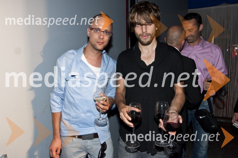 Aljoša Krošlin - Grlj, modni urednik in Aljoša Bagola, kreativni direktor agencije PristopPredstavitev BMW Z4 Roadster in predpremiera BMW Series 5 Gran Turismo