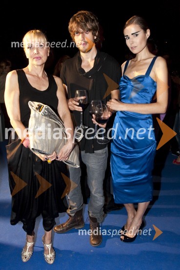 Barbara Žnidar, Modna Jana, Aljoša Bagola, kreativni direktor agencije Pristop in Barbra Petarka, manekenkaPredstavitev BMW Z4 Roadster in predpremiera BMW Series 5 Gran Turismo