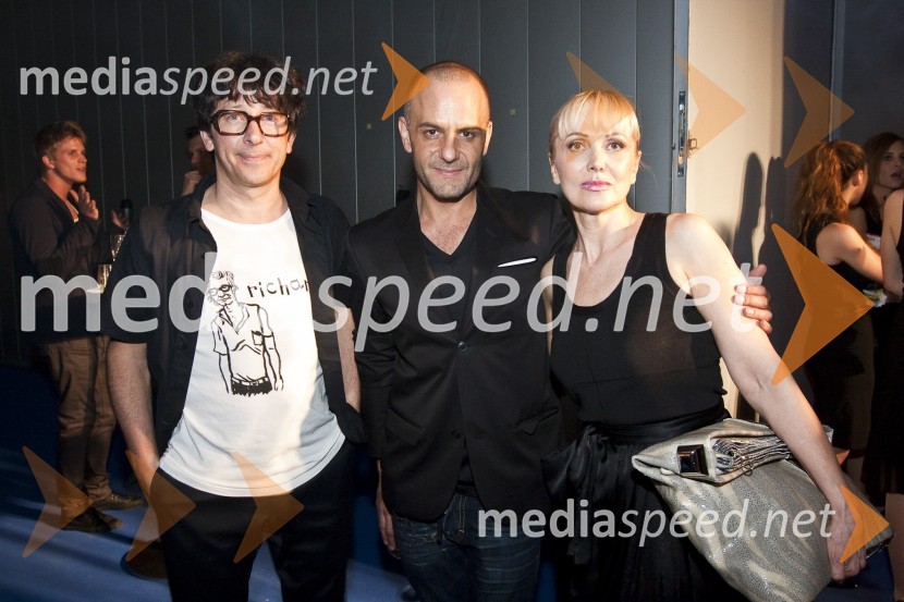 Aljoša Rebolj, fotograf, Tomaž Pandur, režiser in Barbara Žnidar, Modna JanaPredstavitev BMW Z4 Roadster in predpremiera BMW Series 5 Gran Turismo