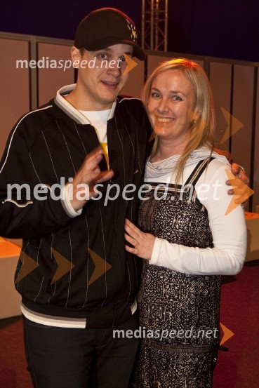 Mitja Okorn, režiser in Melita Meršol, novinarkaPredstavitev BMW Z4 Roadster in predpremiera BMW Series 5 Gran Turismo