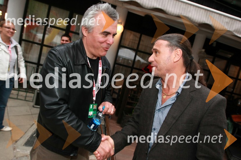 Zoran Predin in Goran Karan, pevcaRadio City, koncert 2009