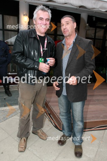 Zoran Predin in Goran Karan, pevcaRadio City, koncert 2009