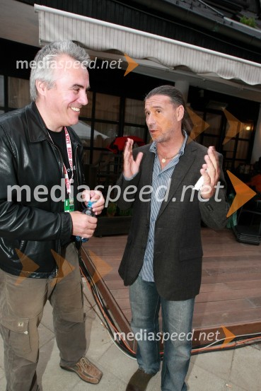 Zoran Predin in Goran Karan, pevcaRadio City, koncert 2009