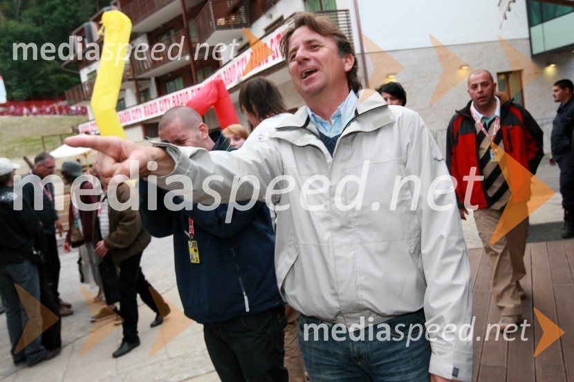Bojan Gerič, vodja turizma v Športnem centru PohorjeRadio City, koncert 2009