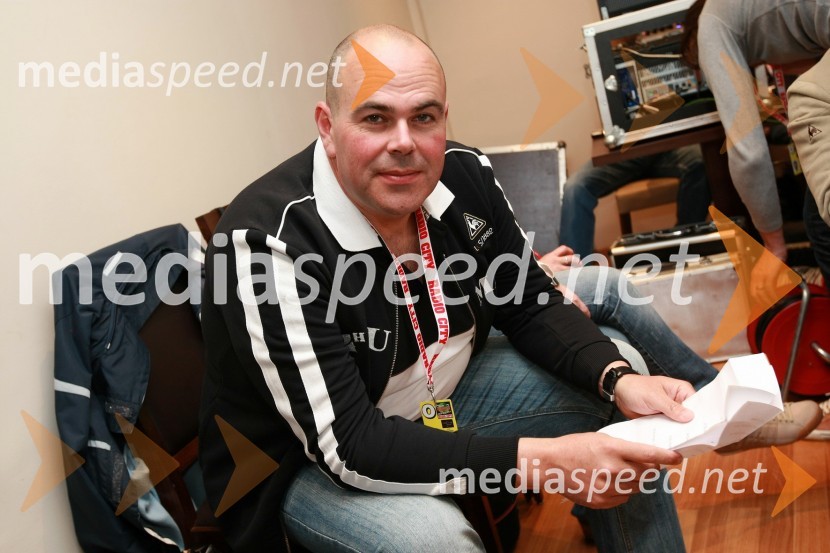 Matjaž Šalamun - Šalca, član ekipe Reporter MilanRadio City, koncert 2009