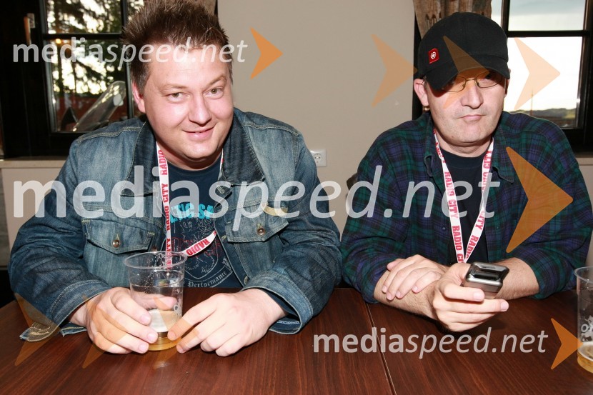 Miro Kodrič, moderator na Radiu Net FM in ...Radio City, koncert 2009