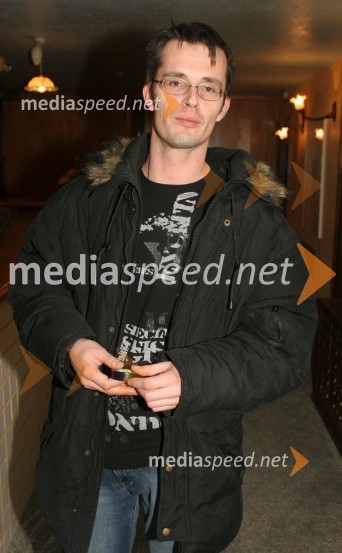 Igor Kunej, producent na Net TvPodalpski večer, snemanje nove oddaje na Net Tv