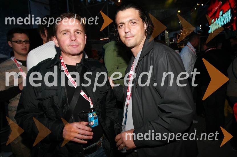 ... in Zlatko Zahovič, športni direktor NK MariborRadio City, koncert 2009